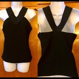 NWT Armani Exchange Black Top Sz M